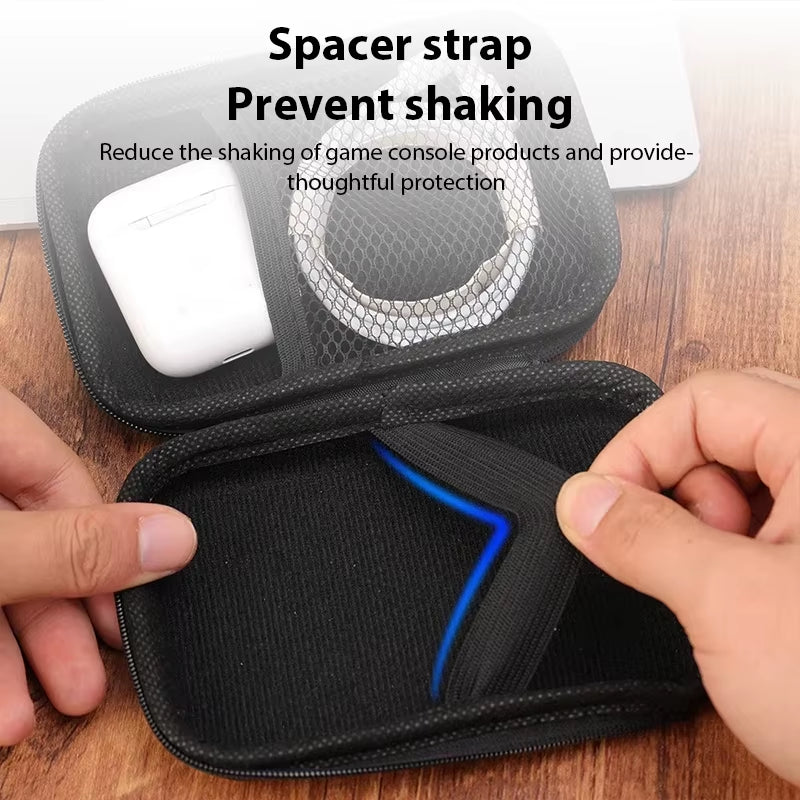 For R36S / R35S Game Console Storage Bag EVA Hard Shockproof Protective Case Carrying Bag Mini Pouch for R36S Organizer