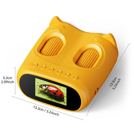 Binocular 2 en 1 (Telescopio & Microscopio) portátil para niños