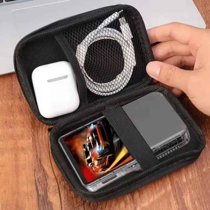 For R36S / R35S Game Console Storage Bag EVA Hard Shockproof Protective Case Carrying Bag Mini Pouch for R36S Organizer