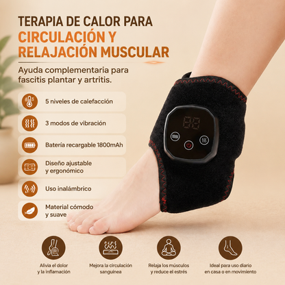 Tobillera Inteligente con Calor y Vibración