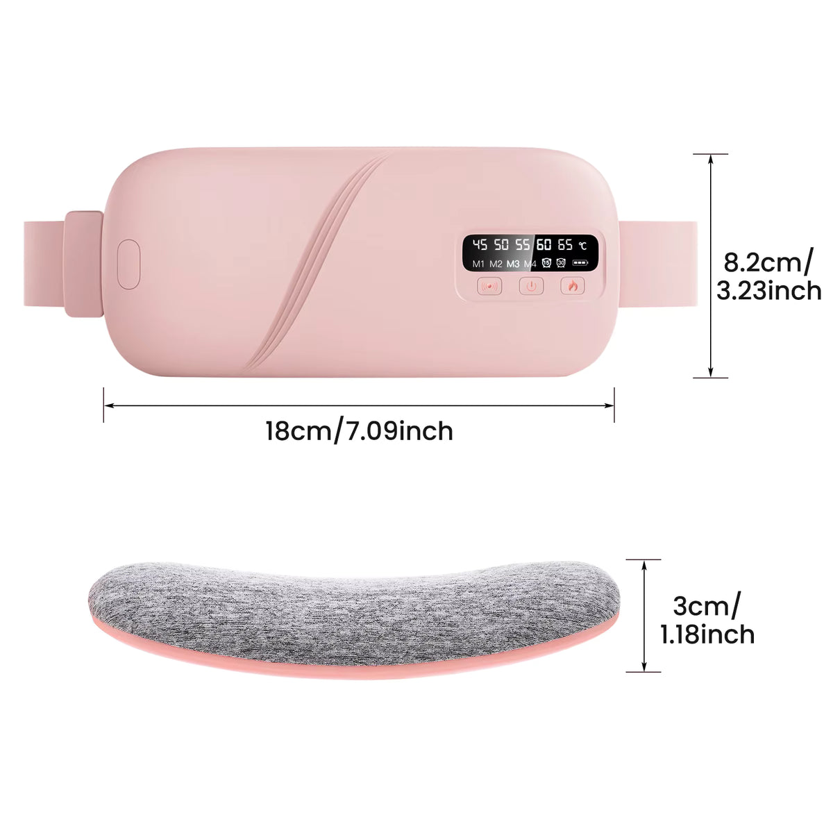 Cinturón Térmico Menstrual 2 en 1